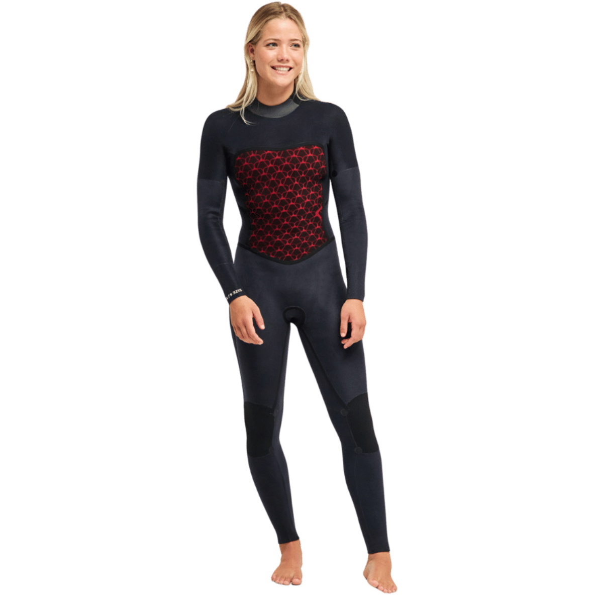 2026 Roxy Womens Swell Natural 4/3mm Back Zip Wetsuit 26BW213512 - Bandana